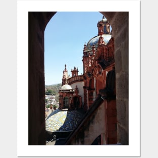 just taxco classic city photoview in architectural landscape in mexico ecopop Posters and Art